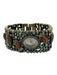 Heidi Daus Gold Tone & Multi Stainless Steel Case Rhinestone Koi Fish Watches Gold Tone & Multi