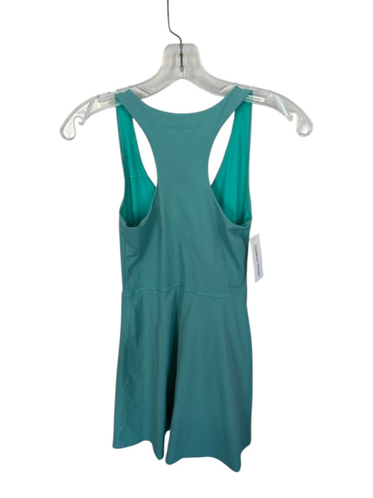 Outdoor Voices Size XS Sea Green Nylon Blend Built in bra Built in Shorts Dress Sea Green / XS