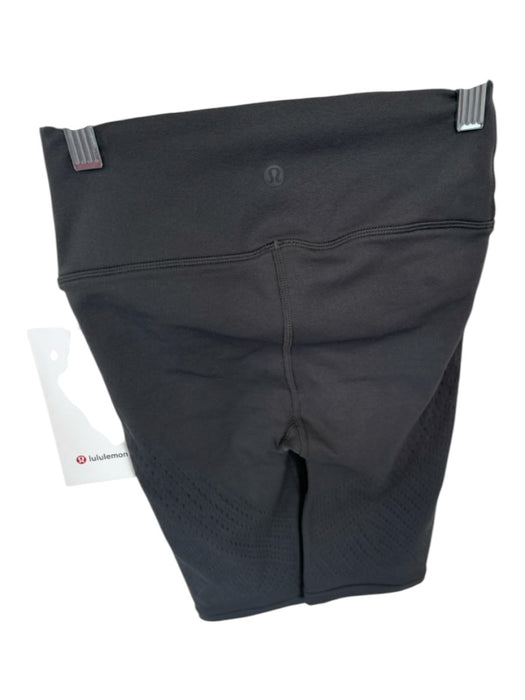 Lululemon Size 4 Black Nylon Biker Vent Athletic Shorts Black / 4