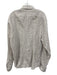 Culturata Size XXL White & Purple Linen Striped Button Down Long Sleeve Shirt White & Purple / XXL