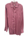 Peter Millar Size XXL Red & White Cotton Houndstooth Men's Long Sleeve Shirt Red & White / XXL
