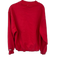 Daily Drills Size M/L Red & Pink Cotton Long Mock Neck Athletic Sweatshirt Red & Pink / M/L