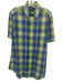 Ralph Lauren Size M Green & Blue Cotton Plaid Button Up Men's Short Sleeve Green & Blue / M