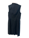 Akris Size 10 Black Cotton & Elastane Stretch Black removable collar Dress Black / 10