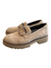 Softwaves Shoe Size 39 Beige Manmade Material Suede Loafer Decoration Shoes Beige / 39