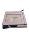 Kate Spade Pale Pink & Black Leather Flower Compact Bifold Wallets Pale Pink & Black