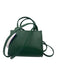 Telfar Green Faux Leather Logo Top Handle Crossbody Bag Green / Mini