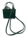 Telfar Green Faux Leather Logo Top Handle Crossbody Bag Green / Mini