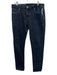 R+A Size 34 Dark Wash Cotton Blend Solid Skinny Jean Men's Pants Dark Wash / 34