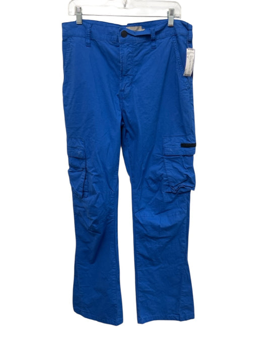 Hudson Size 34 Blue Cotton Ripstop Khaki Cargo Men's Pants Blue / 34