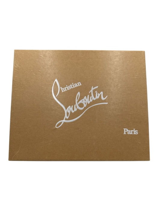 Christian Louboutin Shoe Size 38.5 Beige Leather Upper Patent Platform Pumps Beige / 38.5