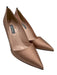 SJP by Sarah Jessica Parker Shoe Size 38.5 Champagne Pink Satin Upper Pumps Champagne Pink / 38.5