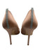 SJP by Sarah Jessica Parker Shoe Size 38.5 Champagne Pink Satin Upper Pumps Champagne Pink / 38.5