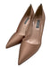 SJP by Sarah Jessica Parker Shoe Size 38.5 Champagne Pink Satin Upper Pumps Champagne Pink / 38.5