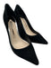 Sophia Webster Shoe Size 38.5 Black Leather Upper Suede Pointed Toe Pumps Black / 38.5