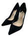 Sophia Webster Shoe Size 38.5 Black Leather Upper Suede Pointed Toe Pumps Black / 38.5