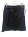 D&G Dolce & Gabbana Size 42 Dark Wash Cotton Blend Denim Contrast Stitch Skirt Dark Wash / 42