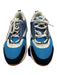 Dior Shoe Size 43 AS IS Blue & Multi Synthetic Low Top Men's Shoes Blue & Multi / 43