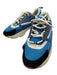 Dior Shoe Size 43 AS IS Blue & Multi Synthetic Low Top Men's Shoes Blue & Multi / 43