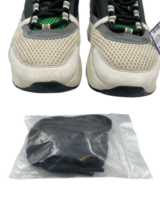 Dior Shoe Size 43 AS IS White & Multi Synthetic Low Top Men's Shoes White & Multi / 43