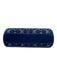 Coach Blue & Tan Denim & Leather Barrel Bag Zip Close Charm Mini Bag Blue & Tan / XS