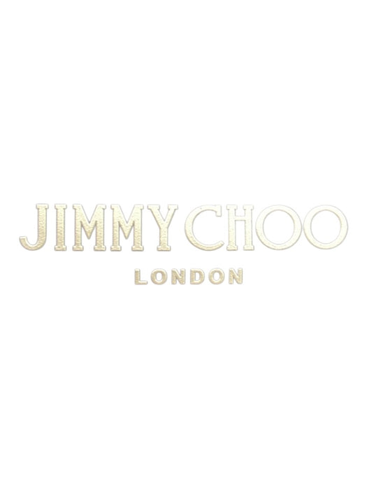 Jimmy Choo Black & White Leather Logo Magnetic Close Double Handle Mini Bag Black & White / XS