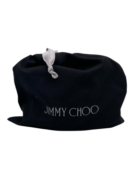 Jimmy Choo Pink, Brown & Black Pony Hair Leather Cow Print Drawstring Bag Pink, Brown & Black / XS