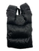 Moncler Black Nylon Puffer Crossbody Phone Bag Pouch Bag Black / XS