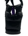Moncler Black Nylon Puffer Crossbody Phone Bag Pouch Bag Black / XS