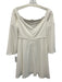 Jay Godfrey Size 0 White Long Trumpet Sleeve Cold Shoulder Above knee Dress White / 0