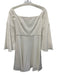 Jay Godfrey Size 0 White Long Trumpet Sleeve Cold Shoulder Above knee Dress White / 0