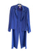Zola Evening Size 12 Blue Triacetate Blend Side Zip Wide Leg Pants Set Blue / 12