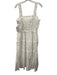 Gap Size Medium White Cotton Sleeveless Floral Eyelet Maxi Dress White / Medium