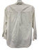 Veronica Beard Size 6 White Cotton Long Sleeve Striped Lace Up Cargo Pockets Top White / 6