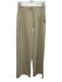 Zara Size Small Beige Cotton Blend Elastic Waist Short Sleeve Wide Leg Pant Set Beige / Small