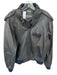 Members Only Vintage Size 42 Black Leather full zip Bomber Men's Jacket Black / 42
