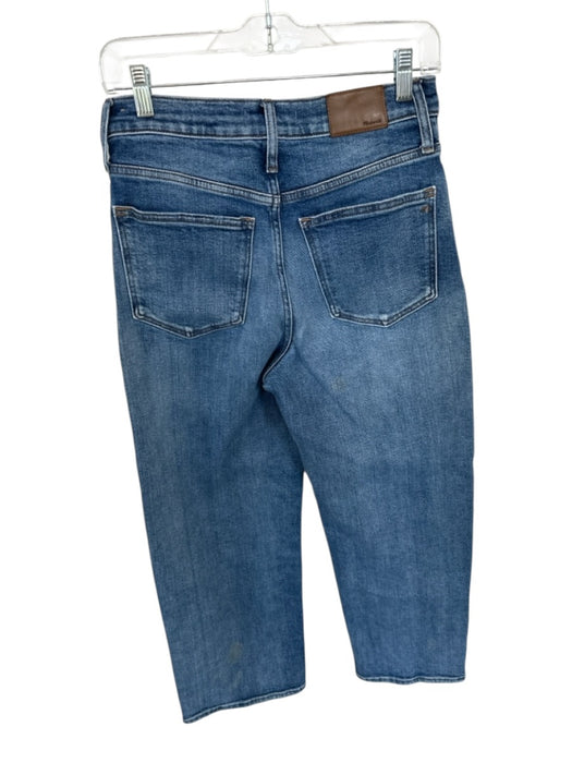 Madewell Size 27 Medium Wash Cotton Blend Zip Fly Front & Back Pockets Jeans Medium Wash / 27