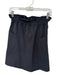 Lululemon Size 4 Black Polyester Ruffle Waist Side Pockets Knee Length Skirt Black / 4
