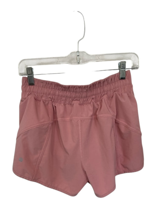 Lululemon Size 8 Blush Elastic Waist Side Pocket Adjustable Athletic Shorts Blush / 8