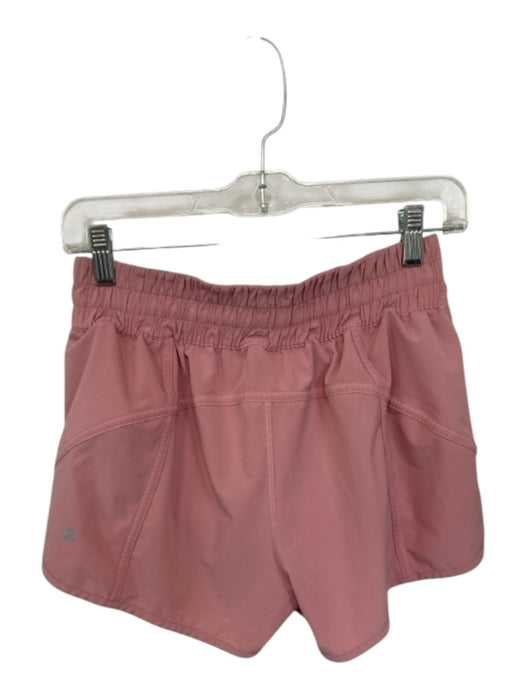 Lululemon Size 8 Blush Elastic Waist Side Pocket Adjustable Athletic Shorts Blush / 8