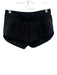 Lululemon Size 4 Black Polyester Elastic Waist Back Zip Shorts Black / 4