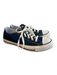 Converse Shoe Size 8.5 Blue Denim Gold hardware Lace Up Almond Toe Chucks Shoes Blue / 8.5