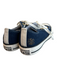Converse Shoe Size 8.5 Blue Denim Gold hardware Lace Up Almond Toe Chucks Shoes Blue / 8.5