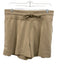 Lululemon Size S Khaki Synthetic Elastic Waist Athleisure Shorts Khaki / S