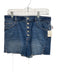 We The Free Size 28 Blue Wash Cotton Button Front Distressed Hem Shorts Blue Wash / 28