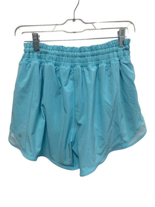 Lululemon Size 10 Blue Synthetic Elastic Waist Athletic Shorts Blue / 10