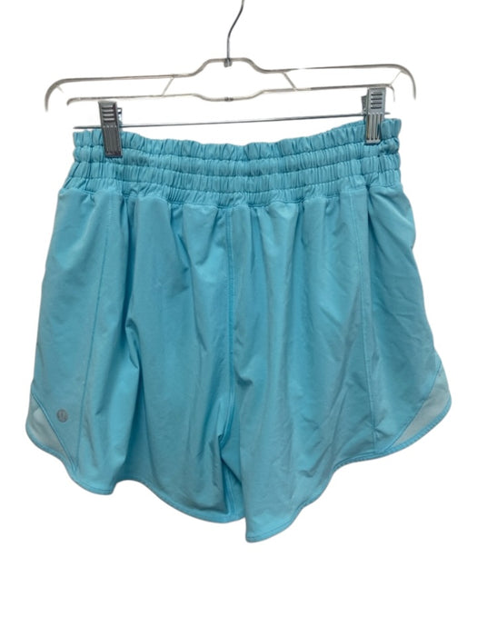 Lululemon Size 10 Blue Synthetic Elastic Waist Athletic Shorts Blue / 10