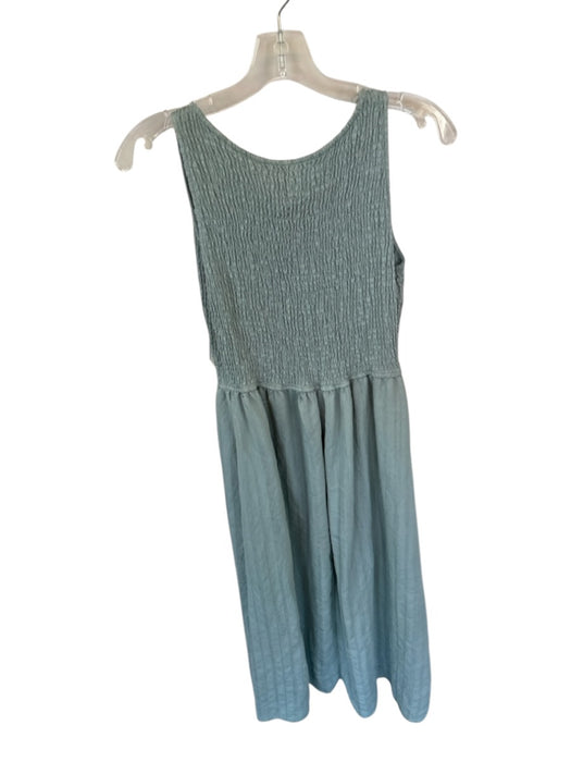 Joie Size S Slate Rayon Sleeveless smocked Maxi Dress Slate / S
