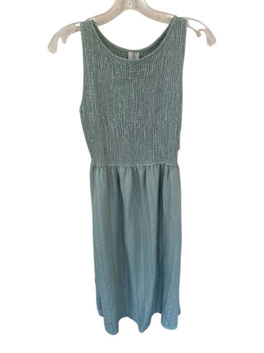 Joie Size S Slate Rayon Sleeveless smocked Maxi Dress Slate / S