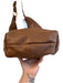 Hammitt Brown Leather Gold hardware Shoulder Bag Zip Close Assymmetrical Bag Brown / M